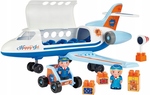 Un aereo da trasporto di mattoni Happy Jet