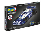 Starter Kit autó 77741 - Tyrell P34/2 6-Kerekű (1:32)