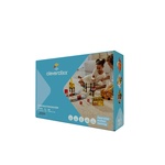 Cleverclixx – Ensemble de construction magnétique Construction Builder Pack Intense - 48 pcs