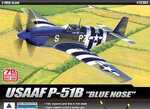 Model Kit avion 12303 - USAF P-51 B "70th NORMANDY INVASION (1:48)