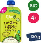 Ella's Kitchen BIO Detská ryža, hruška a jablko (120 g)