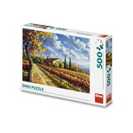 Puzzle Maľovaná vinica 500 dielikov