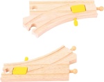 Bigjigs Rail Prehadzovacia výhybka 2 ks