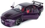 1:18 NISSAN SKYLINE (R34) GT-R Z TUNE MIDNIGHT PURPLE