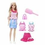 Bambola Barbie Style per un facile abbigliamento bionda