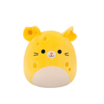 SQUISHMALLOWS Syrová myška - Amelia, 30 cm