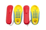 Telefonzimmer - Zimmer Kunststoff 2Stk mit Batterien Entfernung 8m