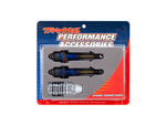 Traxxas tlmič GTR long hliník/PTFE modrý, piestnice TiN (2)