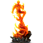 Iron Studios Fantastic Four - Menschliche Fackel Art Scale 1/10