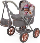 Passeggino per bambole con borsa