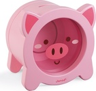Janod Holzspardose Schweinchen