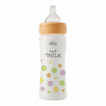 CHICCO Fľaša dojčenská Perfect Easy 250 ml medium silikón dievča 2m+