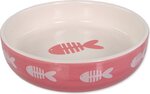 Miska Magic Cat keramická potlač ryba ružová 13x4cm 260ml