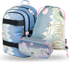 BAAGL SADA 3 Skate Moon: Rucksack, Waschbeutel, Tasche