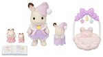 Sylvanian Families Chocolate zajačikovia spiaci súrodenci