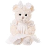 BK SELMA urs polar în rochie cu fundă (50 cm) Bukowski Design