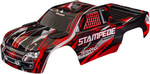 Traxxas Karosserie Stampede rot (ohne Clips)