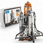 Engino MEGA BUILDS: Challenger raketa(v plastovej vaničke s aplikáciou 3D inštrukcií)