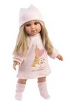 Llorens 53562 ELENA - muñeca realista con cuerpo de tela suave