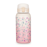PETITE&amp;MARS Fľaša nerezová termo s náustkom 500 ml Delicate Flowers 36m+