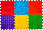 Ortek Masážna ortopedická podložka Puzzle "Námorná" 6 prvkov