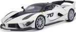 Bburago 1:18 Ferrari TOP FXX-K EVO Nr.70 (weiß/schwarz)