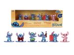 Stitch Kovové zberateľské nanofigúrky súprava 6 ks
