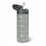 Termos pentru lichide cu pai 400 ml, Wild Gepard