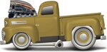 Maisto - Muscle Machines - 1949 Ford F1 Pickup, 1:64