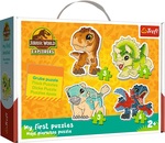 Trefl Moje prvé puzzle 4v1 Jurský svet: Roztomilí dinosaury