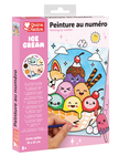 GRAINE CREATIVE Slikanje po številkah Sladoled