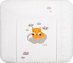 Prebaľovacia podložka mäkká New Baby Líška biela 85x70cm