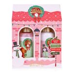 ACCENTRA Set za kupanje Hello Winter Brusnica 2x 100ml