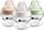 Set dojčenských fliaš, 150 ml, rôzne farby, 3ks