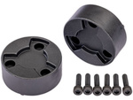 Traxxas tapa de disco negra (2)