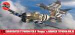 Kit classique avion A40001 - Eurofighter Typhoon FGR.4 (FMOG) + Hawker Typhoon Mk.Ib (Twin