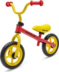 Detský balančný bicykel Baby Mix Traveller červený