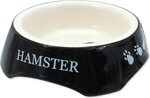 Skleda Small Animals print Hamster black 13x13x4cm