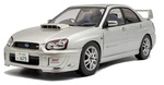 1:18 SUBARU IMPREZA WRX STI PREMIUM SILVER EFFECT