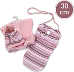 Llorens VRN30-006 oblečenie pre bábiku bábätko veľkosti 30 cm