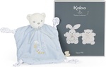 Kaloo Plüsch-Schmusetuch für Babys Bär Blau Perle