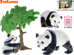 Zoolandia panda s mláďatami a doplnkami