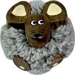 2Kids Toys Drevená magnetka veľká pompon Myš