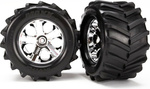 Traxxas koleso 2.8" All-Star chróm, pneu Maxx (pár)