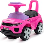 Detské odrážadlo SUV Baby Mix Prime ružové v koži