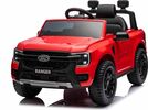 Elektrické autíčko FORD Ranger 12V, červené, 2,4 GHz diaľkové ovládanie, 2 X 30W MOTOR