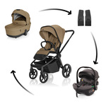 Kolica Move Cross 5X + autosjedalica XM Plus i-Size, Latte Beige
