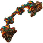 Hračka Dog Fantasy uzol bavlnený farebný 4 knôty 60cm