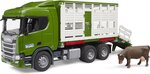 Bruder Prepravník zvierat Scania s figúrkou kravy