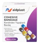 Aidplast Kohézny obväz 5 cm x 4,5 m